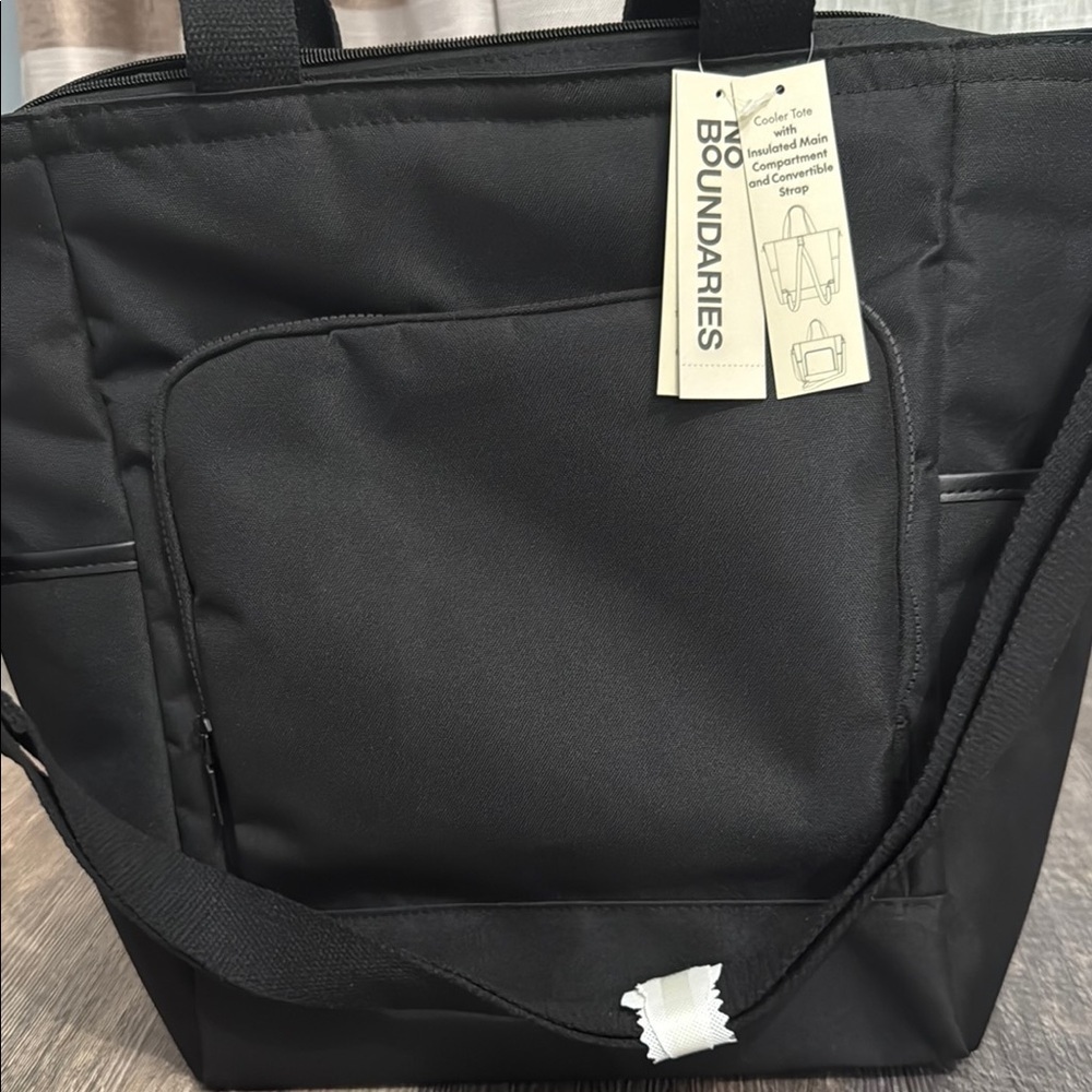 No Boundaries Black cooler Tote - Picture 3 of 10
